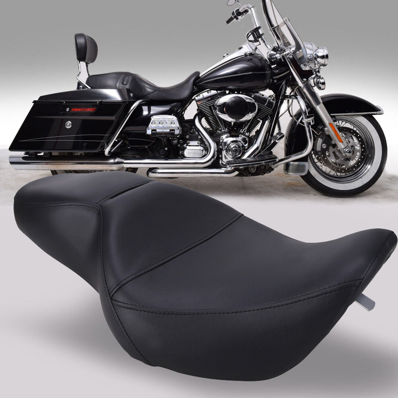 Rider Passenger Seat for Harley Touring Road King 1997-2007 & Street Glide 06-07