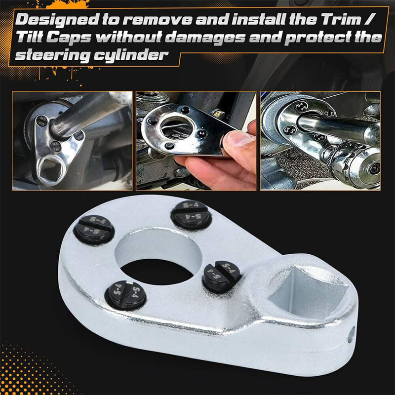MT0006 Outboard Trim Tilt Pin Wrench Tool Set for Yamaha Suzuki Johnson Evinrude