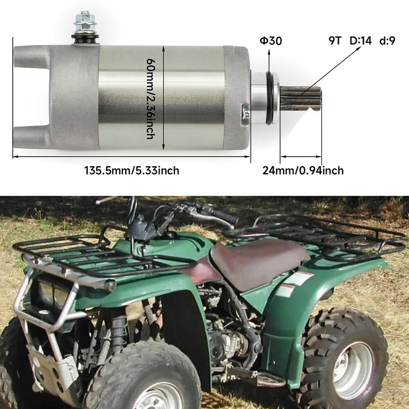 Starter for Yamaha Timberwolf YFB250 ATV 1992-2000 SM13445 SM2241