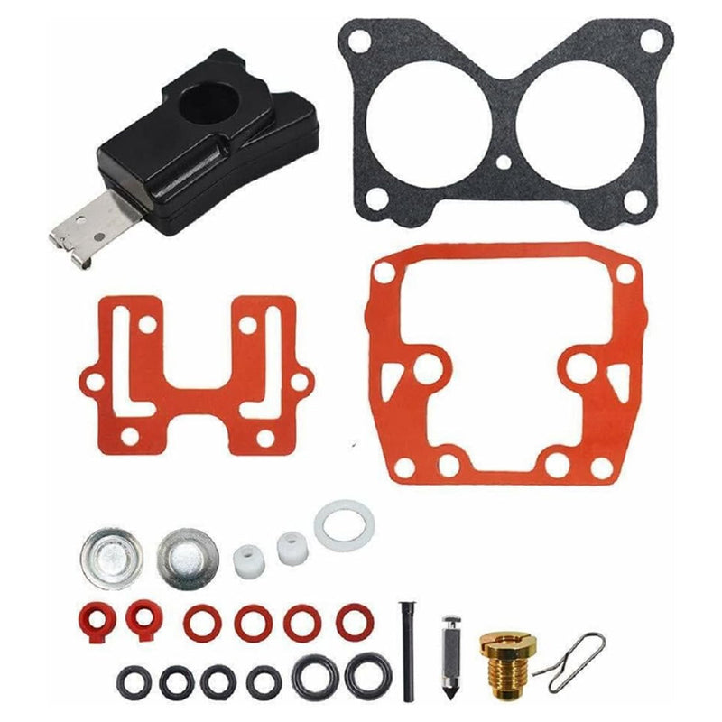 Carburetor Rebuild Kit for Johnson Evinrude V6 150 155 175 185 200 235 HP 1 Pack