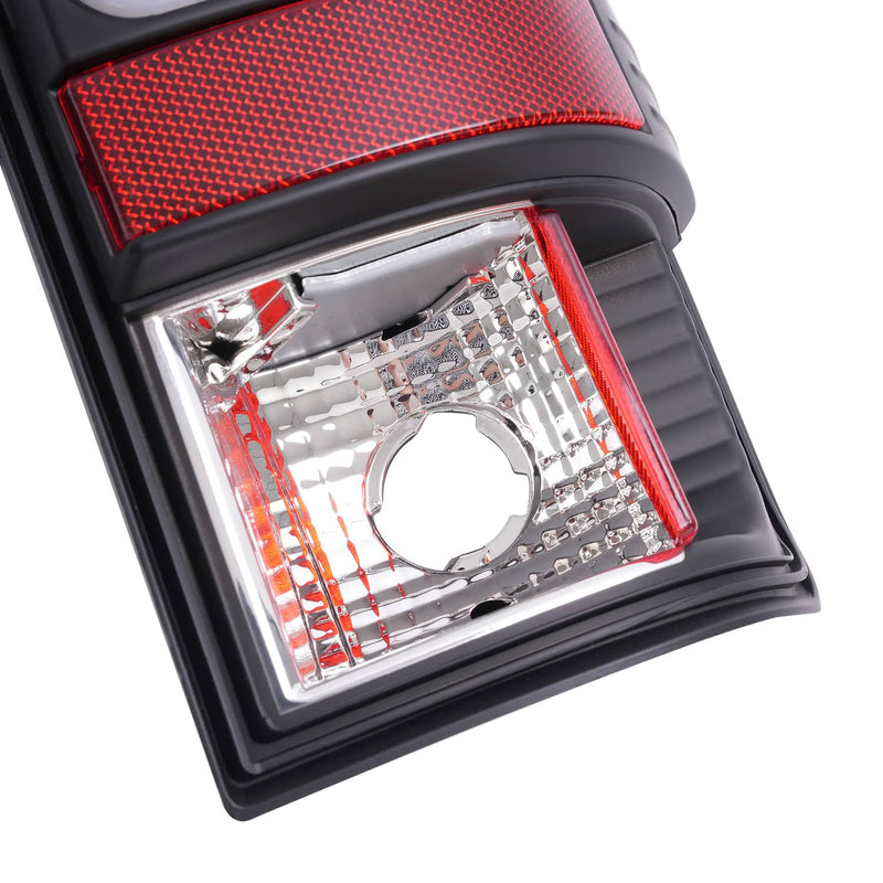 DURAFORCE Black Smoke LED Tube Tail Light Brake Lamp for Ford F150 97-03 F250 F350 99-07