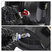 DURAFORCE Left Right Smoke Tail Lights Brake Lamps for Dodge Ram 1500 2500 3500 2009-2018