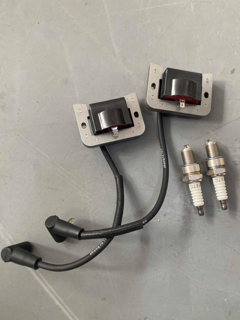 24 584 01-S Ignition Coils with Spark Plugs for Kohler CH25 CV730 CH740