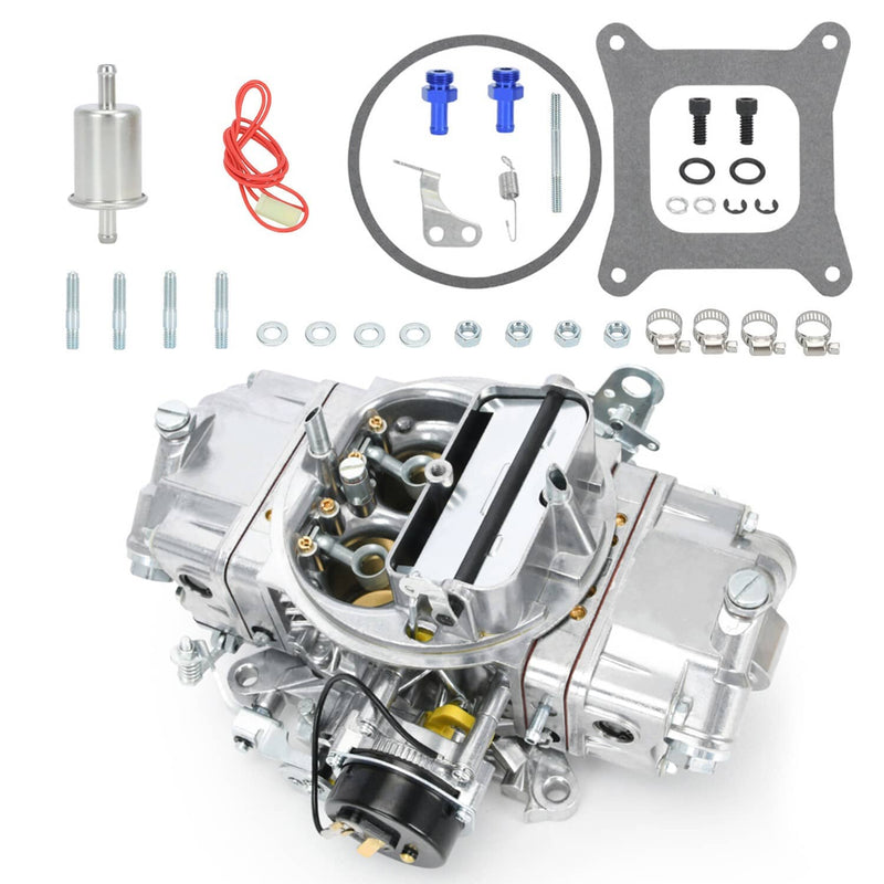 750 CFM Double Pumper 4 Barrel Carburetor E-Choke for Holley Quickfuel Brawler
