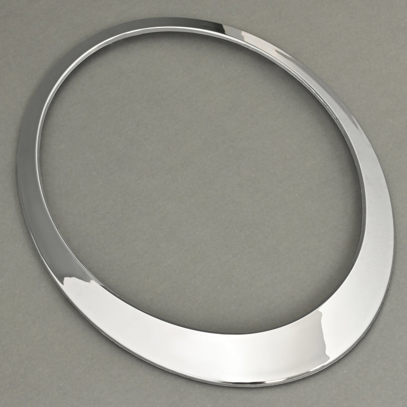 Left Side Headlight Bezel Trim Ring ABS Chrome for Mini Cooper R55 R56 2007-2015