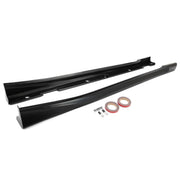 DURAFORCE Black Add-On Side Skirt Extensions for Honda Accord 2018-2022 JDM 4DR