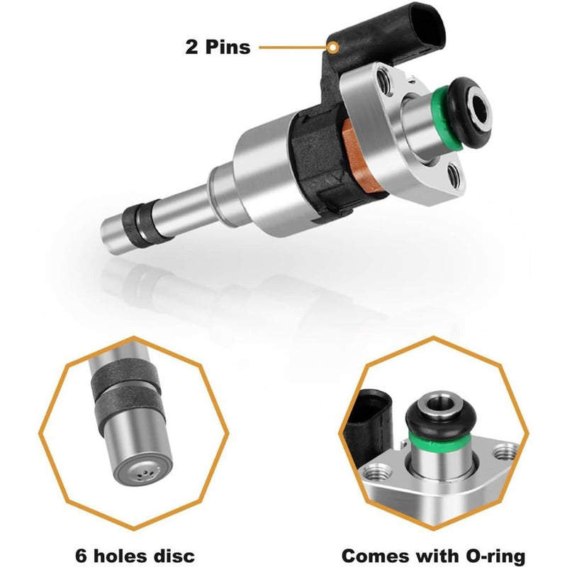55577403 Fuel Injectors 4Pcs for 2017-2019 Chevrolet Cruze Malibu 1.4L 1.5L Turb