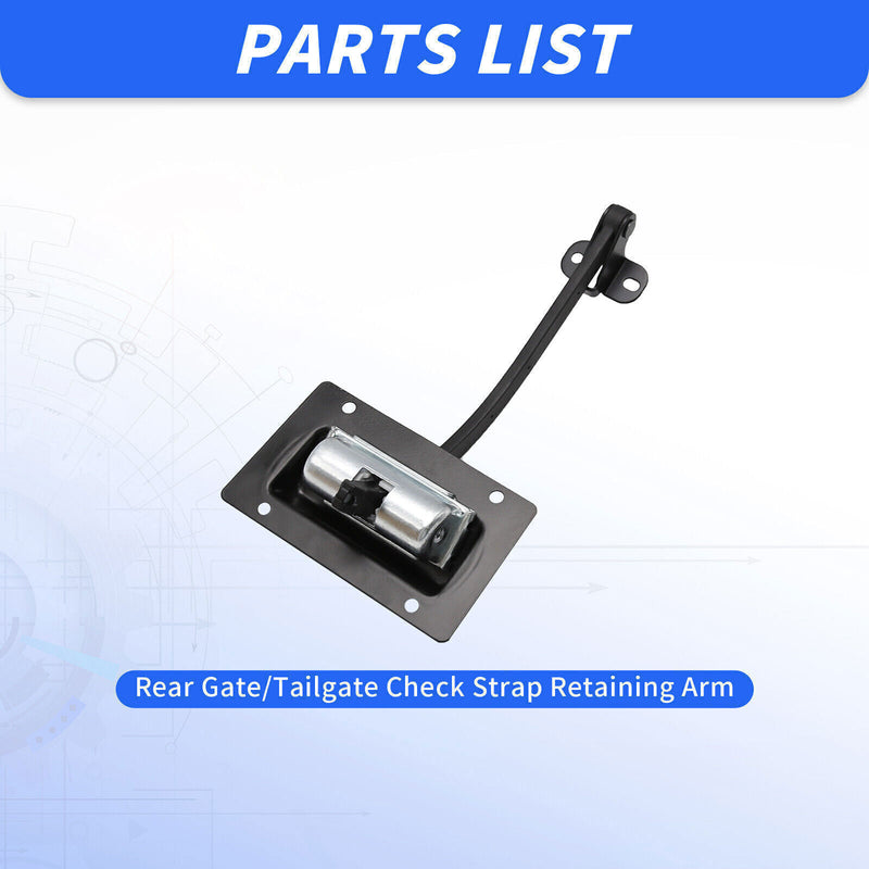 Tailgate Check Strap Retaining Arm for Jeep Wrangler JK Rear Door Gate 2011-2019