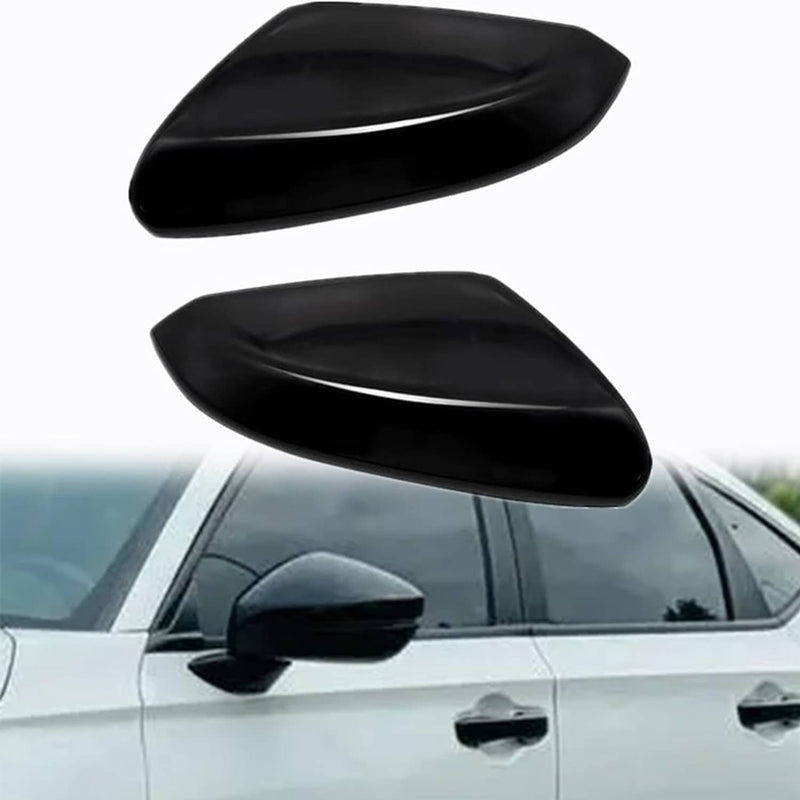 76201TBAA11 Mirror Covers Caps Pair for Honda Civic 2016-2021 Gloss Replacement