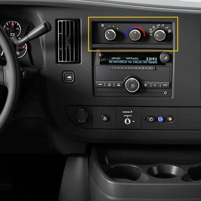 3x Heater A/C Temp Control Knob for Chevrolet GMC Express Savana 1500