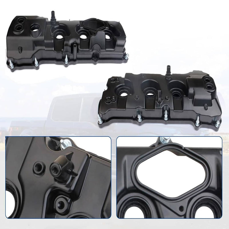 2x Valve Covers for 13-16 Ford F-150 15-17 Expedition 3.5L Turbo Aluminum