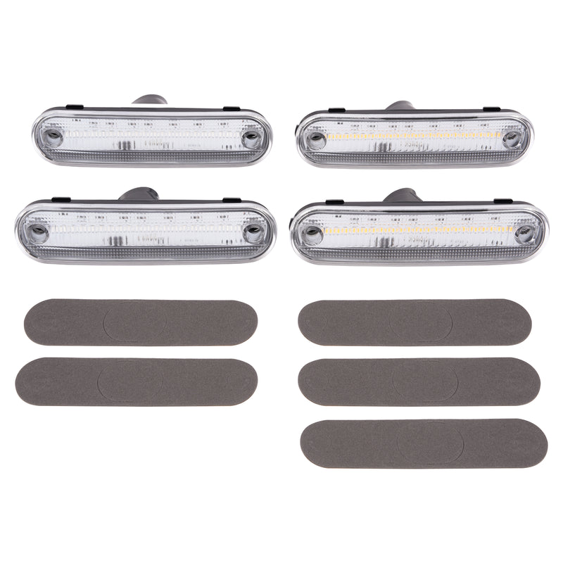 LED Front Rear Side Marker Lights for Mazda Miata 1990-1997 MX-5 1999-2005
