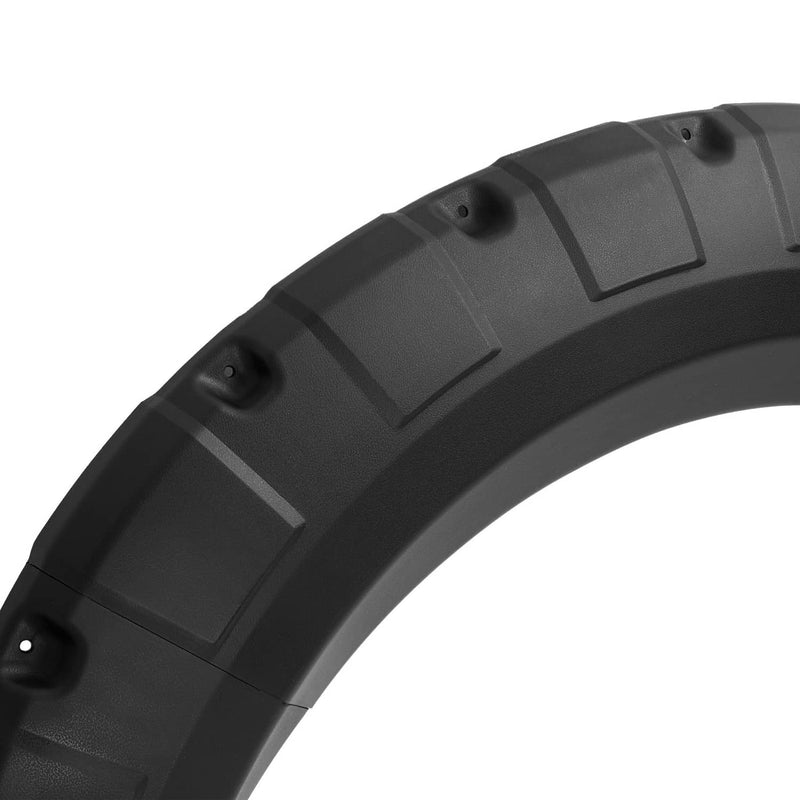 DURAFORCE Pocket Riveted Wheel Fender Flare for Ford F150 F-150 Styleside 2009-2014 4PCS