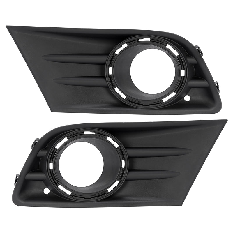 Pair Front Bumper Fog Light Lamp Cover Bezel Trim for Honda Pilot 2012-15 LH+RH