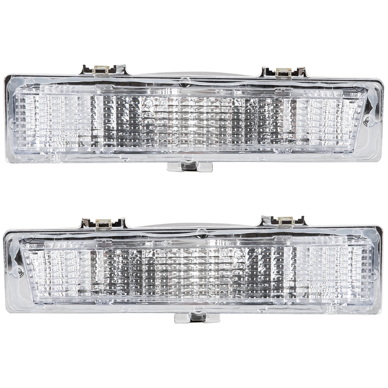 Front Park And Turn Signal Light Lamps for Chevy Monte Carlo SS 1981-88 Pair