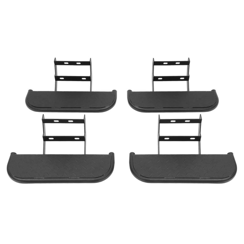 DURAFORCE Running Boards Side Steps Nerf Bar for Ford F-150 2015-2023 Crew Cab Pickup 4-D