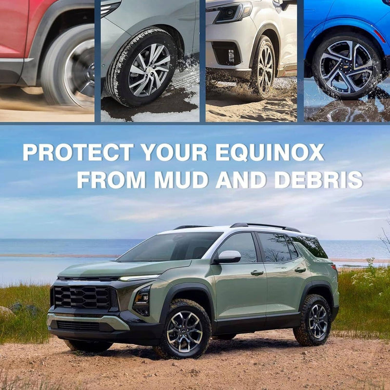Car Splash Guards Mud Flaps Guards Accessories for Chevrolet Equinox 2025+ 4x