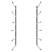 DURAFORCE Wall Mounting Bumper Paint Rack Auto Body With 6 Removable Arms