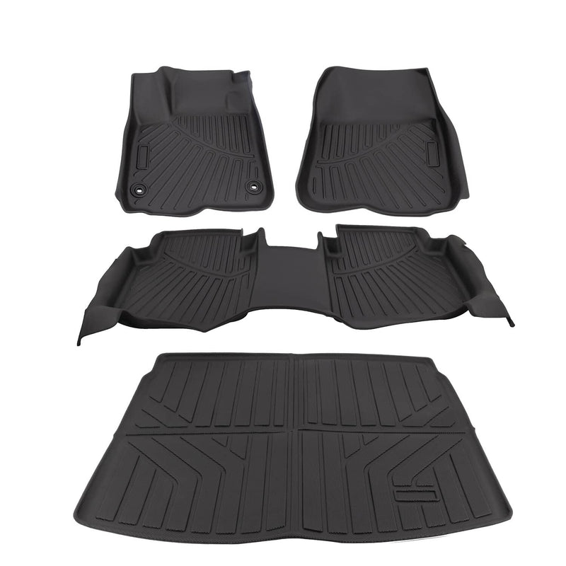 Floor Mats Trunk Mat Liner for Honda CR-V CRV 2023 2024 2025 TPE Weather