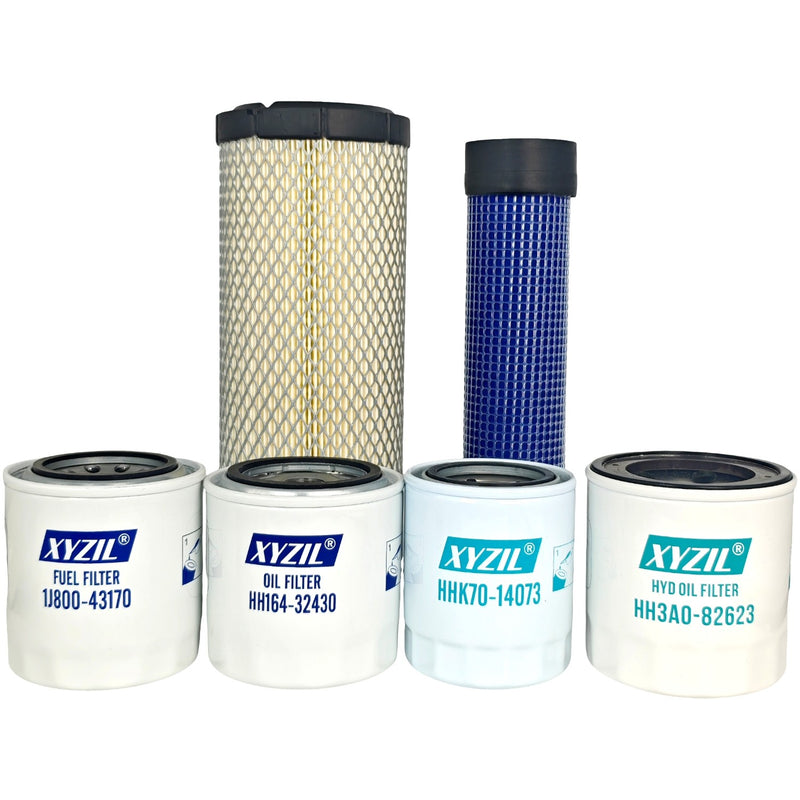HH164-32430 Filter Service Kit for Kubota TA040-93230 HH1J1-43172 HHK71-14073
