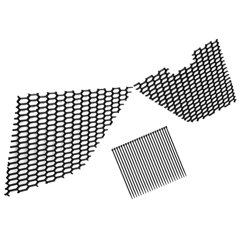 DURAFORCE Front Radiator Grill Mesh Guard Insert Covers for Chevy Corvette C8 2020-2024