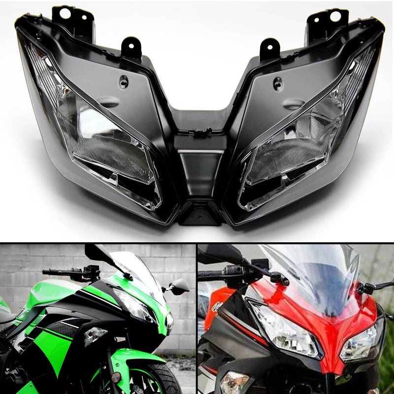 EX300 Headlight Front Lamp Assembly for Kawasaki Ninja 300 2013-2017
