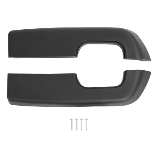 DURAFORCE Door Arm Rest Panel Black for Ford F100 F150 F250 Bronco 1973-79 1978-79 Pair