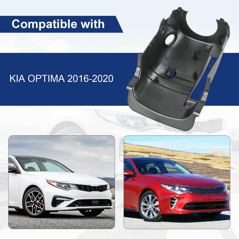 Lower Steering Column Cover for Kia Optima 2016-2020 Key Start Black
