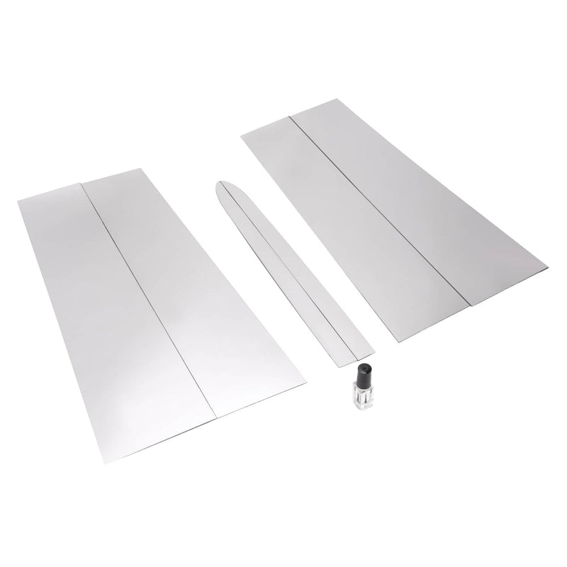 DURAFORCE Stainless Steel Pillar Post Trim for Chevy Silverado Sierra for GMC 2019-2025