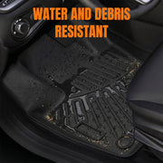 DURAFORCE TPE Floor Mats with Trunk Cargo Liners for Jeep Renegade 2015-2023 3D 4Pcs