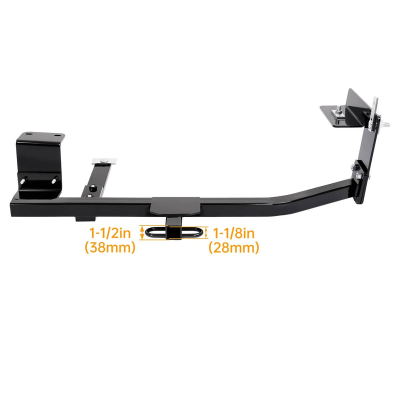 DURAFORCE 1-1/2 Inch Class 1 Trailer Tow Hitch for Volkswagen Jetta Golf 05 06-2014