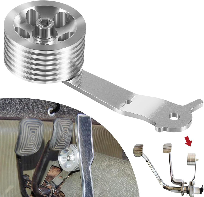8511 Billet Aluminum Roller Gas Pedal for Volkswagen VW Bug Ghia 1949-1977