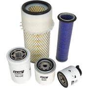 DURAFORCE Air Hydraulic Oil Filter Kit for Bobcat T180 T190 Skid Steer Track Loader