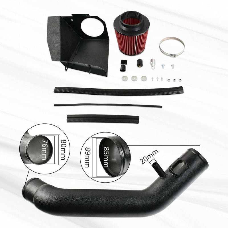 Cold Air Intake System for BMW 335i 435i M235i M2 N55 Turbo 2012-16