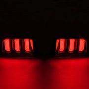 DURAFORCE Clear Lens LED Tail Lights Rear Brake Lamps for Ford Mustang 2005-2009 Set