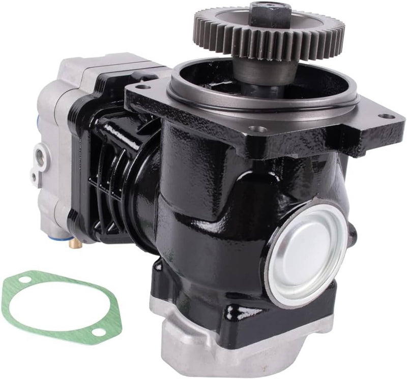 DDE RA4711302515 Air Brake Compressor with Gear for Detroit Diesel DD15 Truck