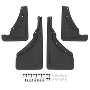 DURAFORCE Front Rear Mud Flaps Splash Guards for Ford Bronco Sport 2021 22 2024 Set of 4