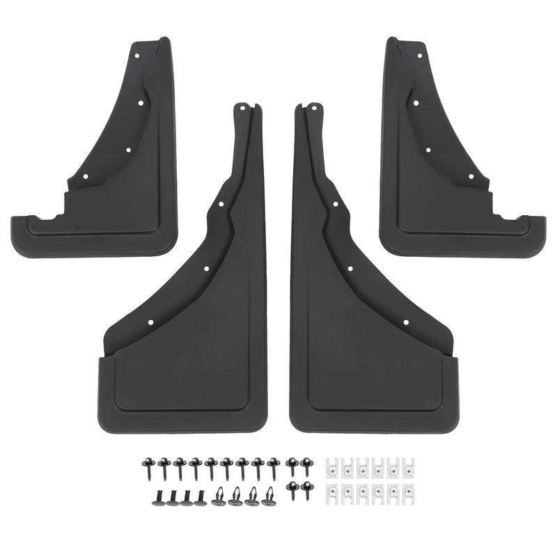 DURAFORCE Front Rear Mud Flaps Splash Guards for Ford Bronco Sport 2021 22 2024 Set of 4