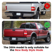 DURAFORCE Red Lens Tail Light Set for Ford F-150 2004-2008 Driver Passenger Side