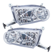 DURAFORCE For Toyota Corolla 2001 2002 Headlights w/o Corner Signal Headlamps Left+Right