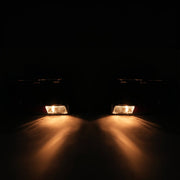 DURAFORCE Clear Lens LED Tail Lights Rear Brake Lamps for Ford Mustang 2005-2009 Set