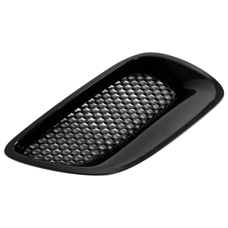 DURAFORCE Front Upper Kidney Grille Insert Left Right Black ABS for Pontiac GTO 2004-2006