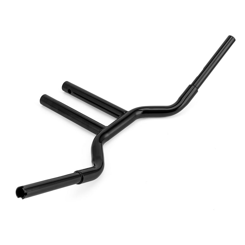 MX-T Bars 14" Rise Handlebar Black for Harley Softail Dyna Wide Glide Road King