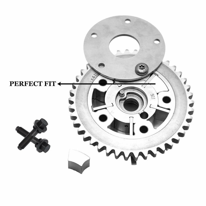 Cam Phaser Lock Out Kit Camshaft Pulley Mounting Bolt Timing Chain for Ford