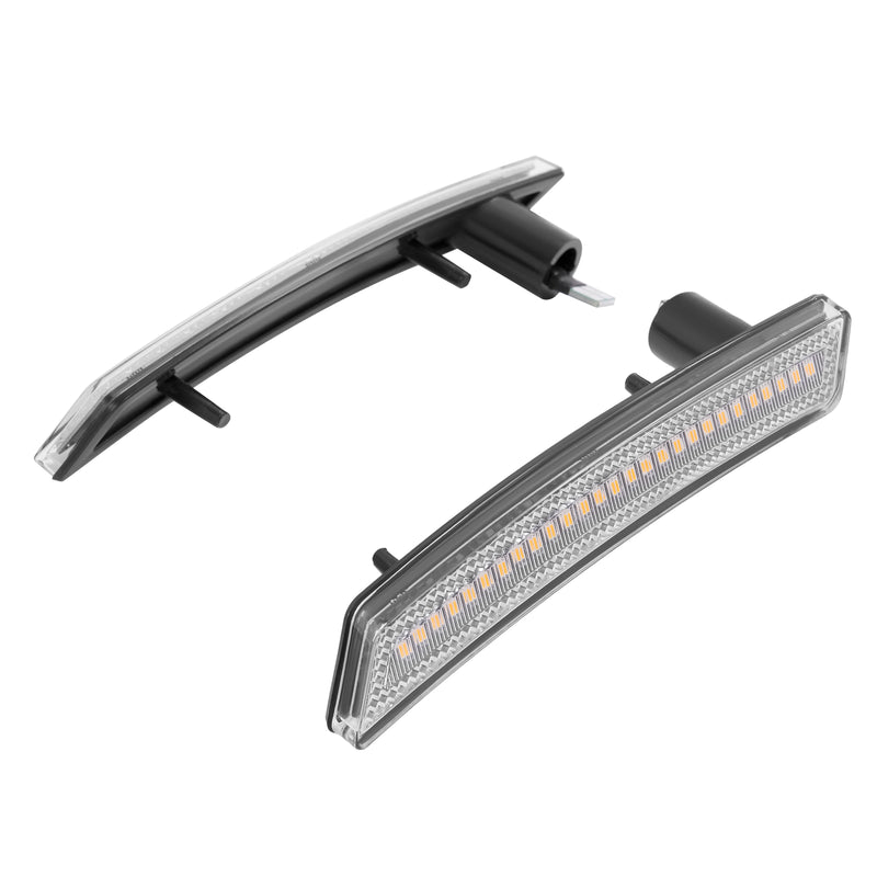 Side Marker Fender Lights Front Rear for Mini Cooper 2007-2015 R55 R56 R57 Set