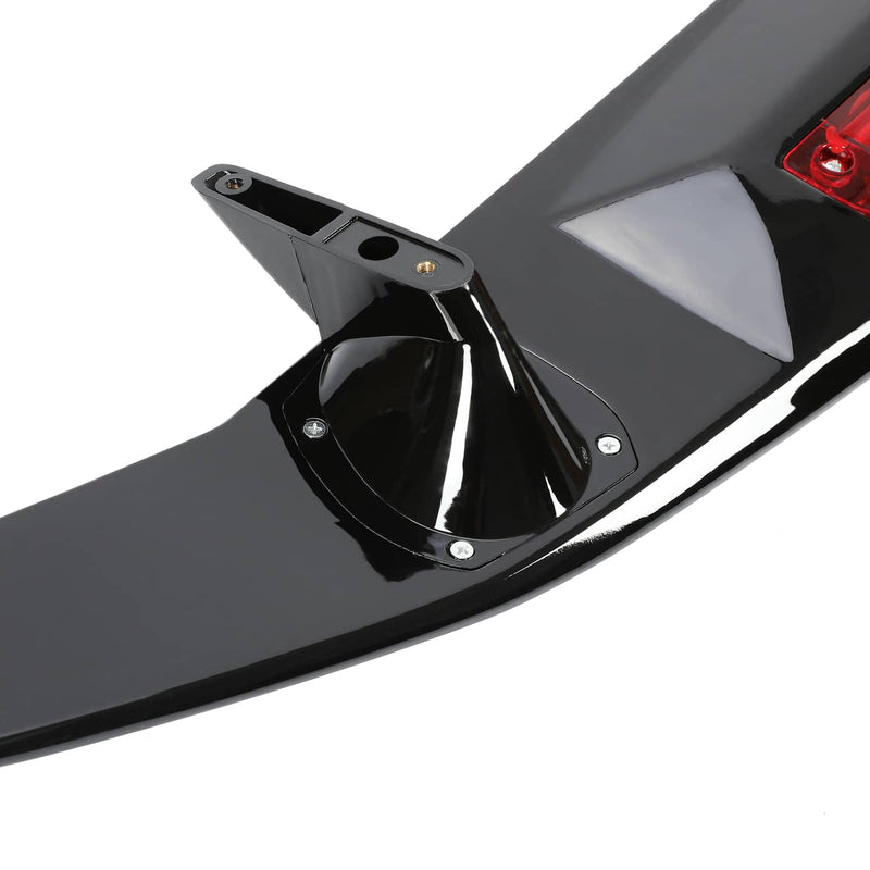 DURAFORCE R Style Trunk Spoiler Wing with LED Light for Honda Civic X 10th Gen 2016-2021