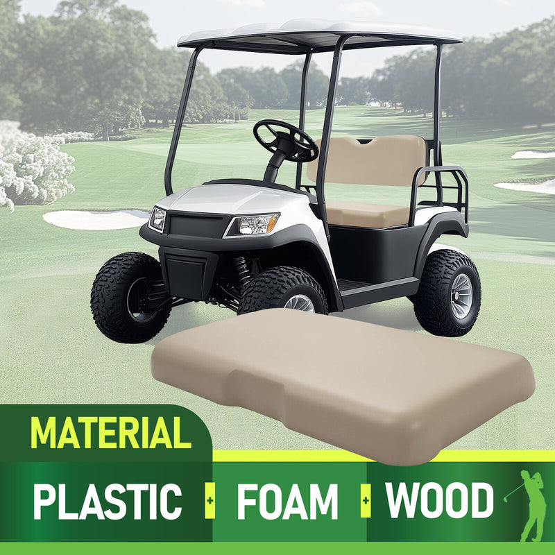 Front Seat Bottom Cushion Assembly Set for EZGO RXV 2008-UP Golf Cart