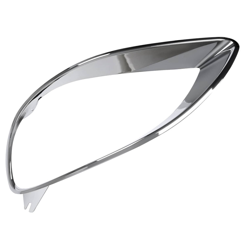 DURAFORCE Chrome Headlight Bezel Trim Left & Right for Freightliner Columbia 2001-2017