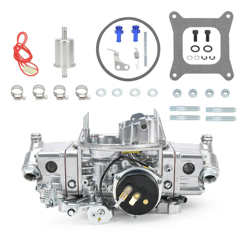 750 CFM Double Pumper 4 Barrel Carburetor E-Choke for Holley Quickfuel Brawler
