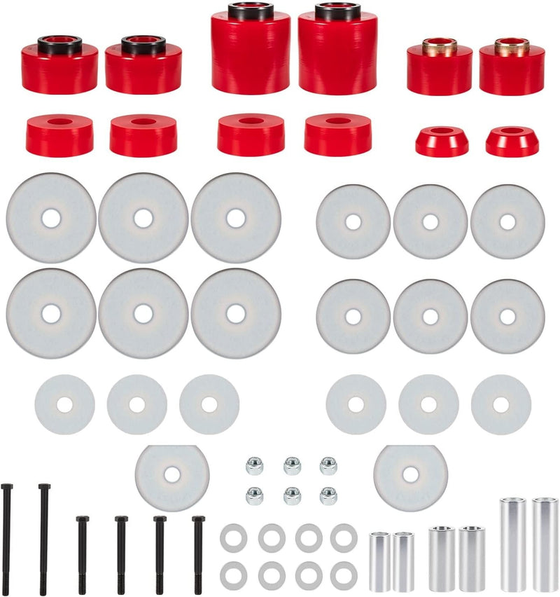 4.4123R Body Cab Mount Bushing Set Kit for Ford F150 F250 F350 2WD 4WD 1980-1998